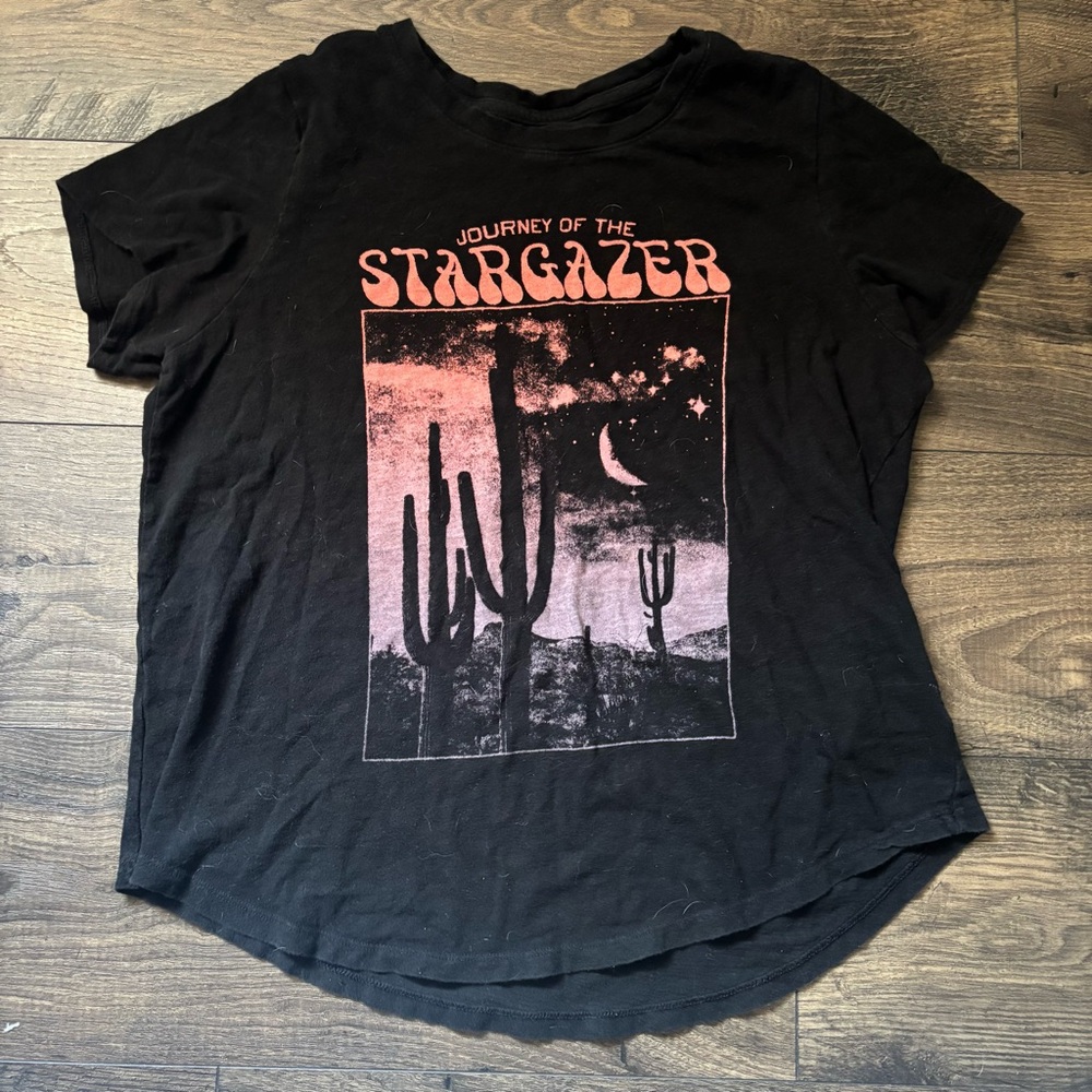 Old Navy Black Graphic Tee